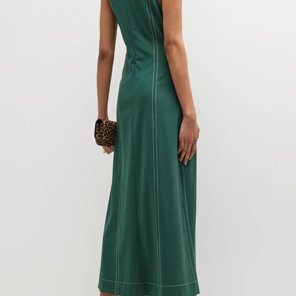 Ganni - Drapey Melange Maxi Dress - Picture 5 of 12